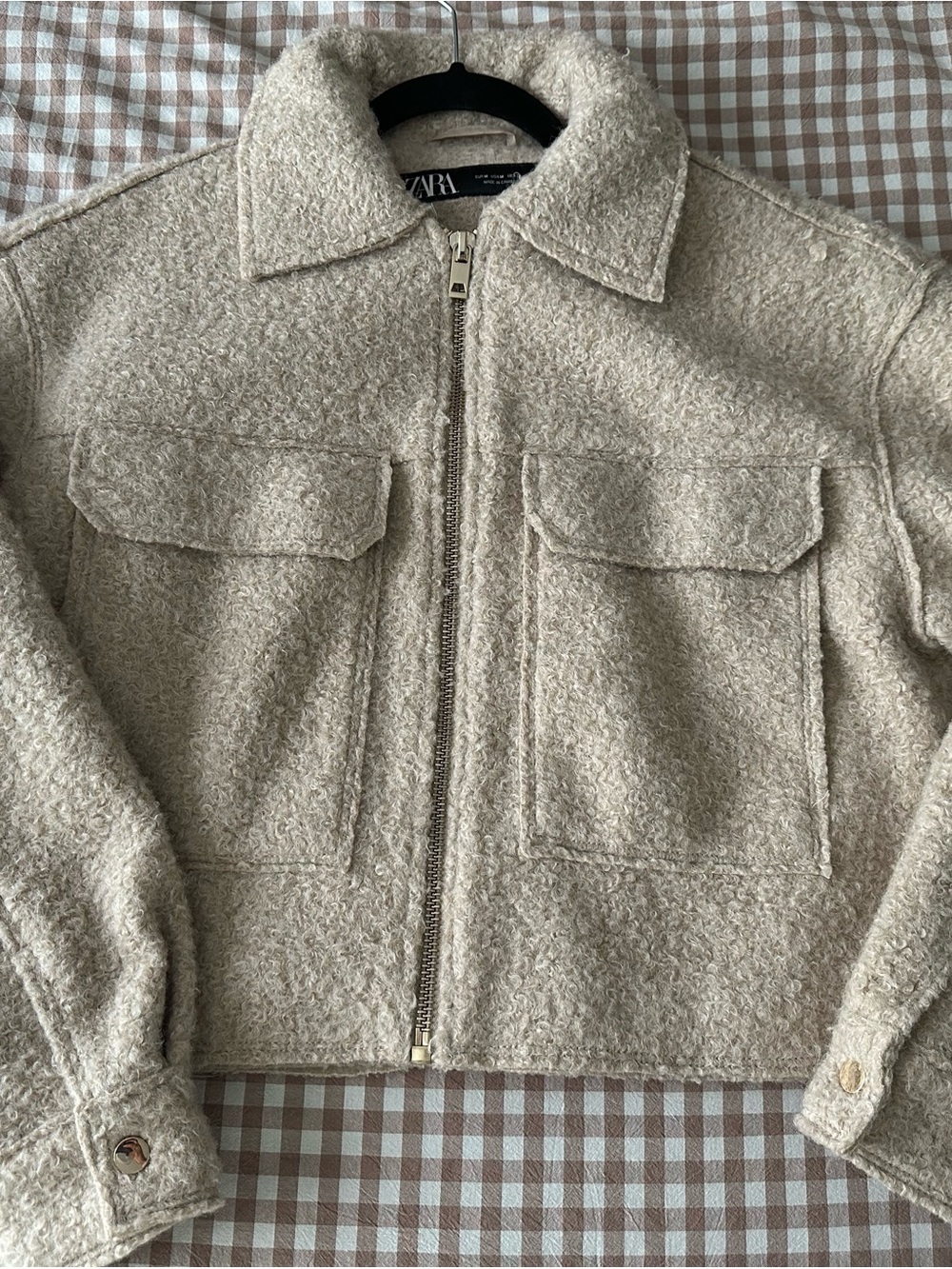 ZARA Woman’s Cropped Jacket